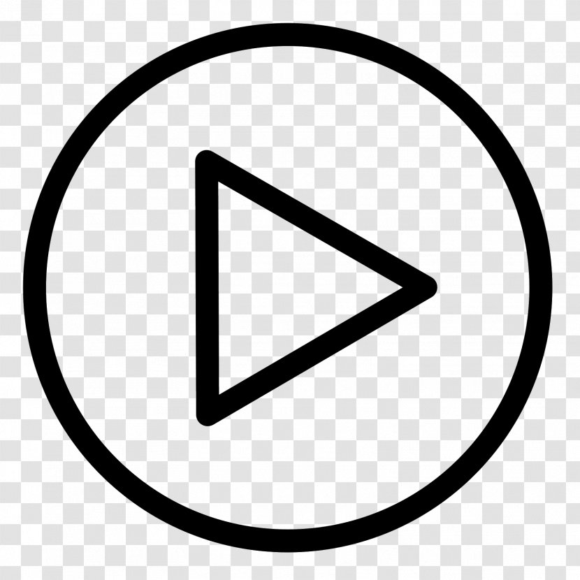 YouTube Symbol - Button - Arrows Transparent PNG