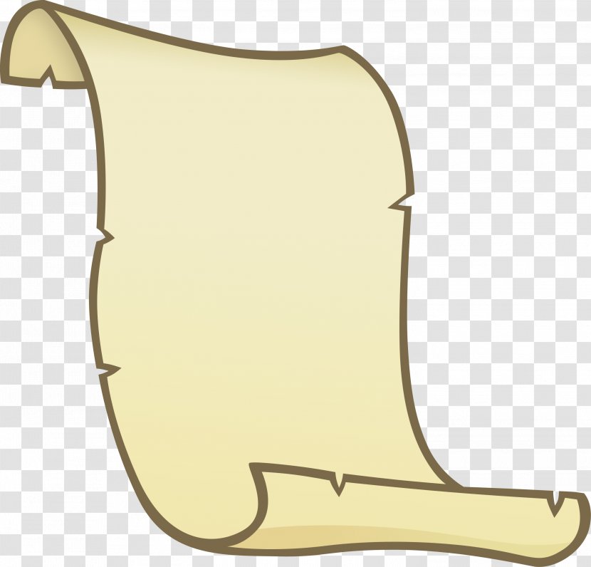 Paper Cutie Mark Crusaders Quill Pony Applejack - Scroll Transparent PNG