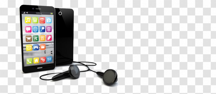 Smartphone Mobile Phones Headphones Portable Media Player Phone Accessories - Electronic Device Transparent PNG