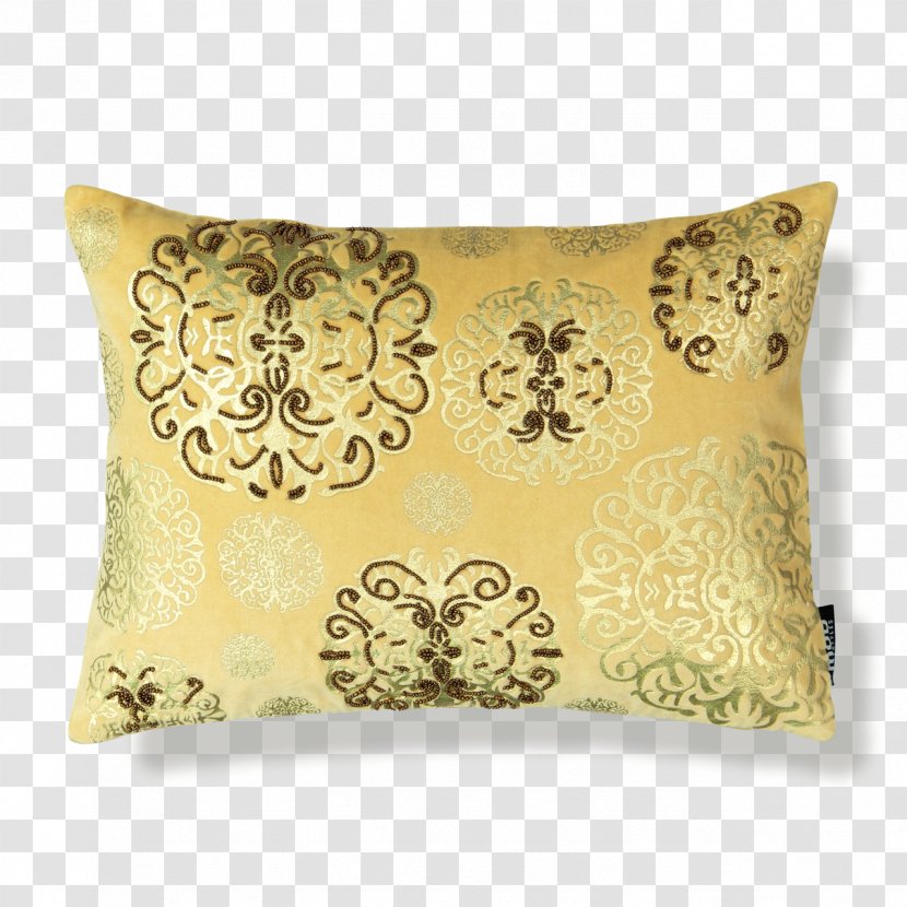 Throw Pillows Cushion Lumbar Cotton - Bead Embroidery - Pillow Transparent PNG