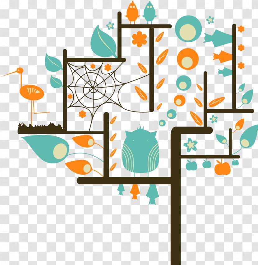 Illustrator Tree Drawing - Artwork Transparent PNG