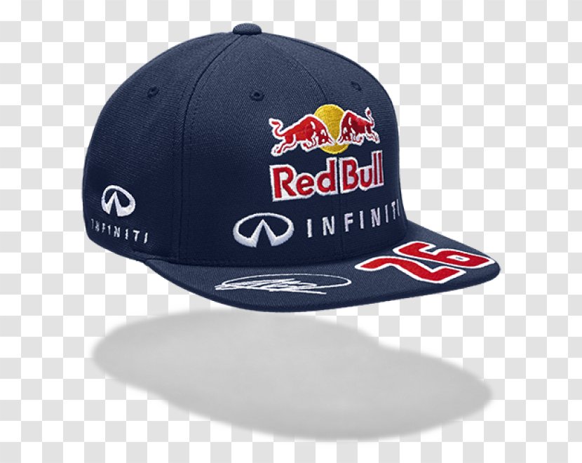 Red Bull Racing Formula 1 Baseball Cap Auto - Max Verstappen Transparent PNG