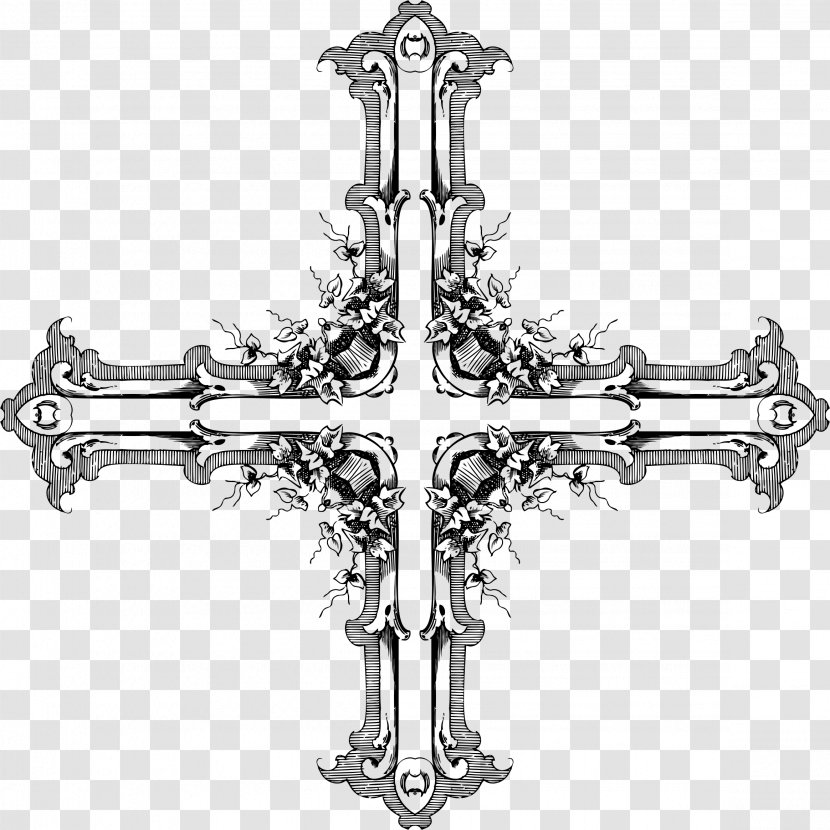 Symbol Clip Art - Symmetry - Christian Cross Transparent PNG