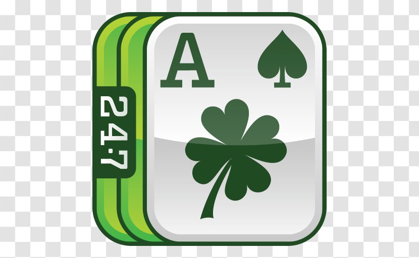 St. Patrick's Day Solitaire Valentine's Easter Card Game : Spider & Freecell Mahjong - Shamrock Transparent PNG