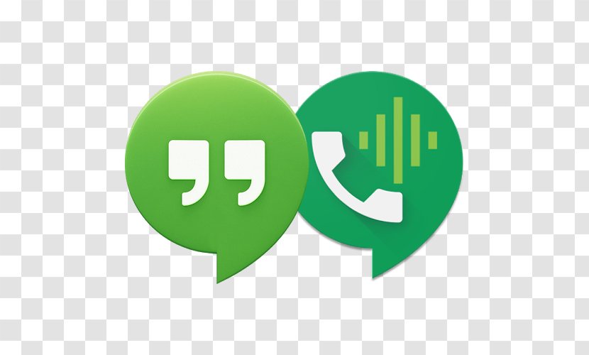 Google Hangouts Voice Mobile Phones Android Dialer - Trademark Transparent PNG