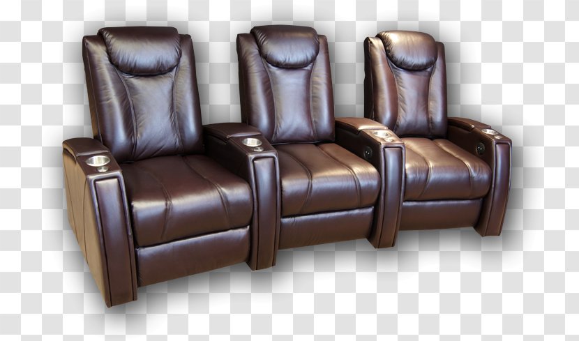 Recliner Cinema Home Theater Systems Seat Couch - Furniture Transparent PNG