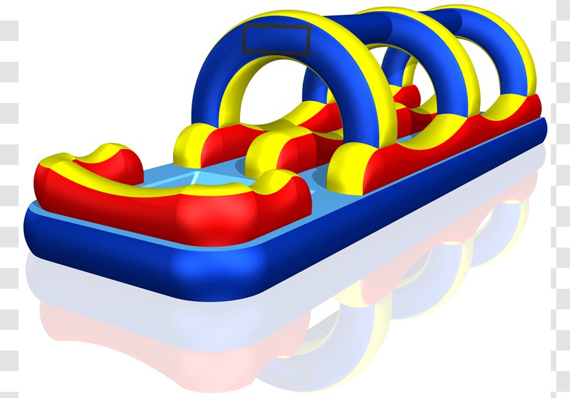 Inflatable Water Slide Playground Clip Art - Recreation - Cliparts Transparent PNG