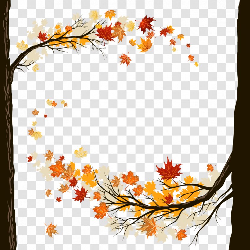 Autumn Leaf Color Clip Art - Petal - Akiba Vector Material Transparent PNG