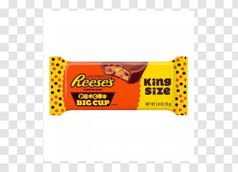 Reese's Pieces Peanut Butter Cups Chocolate Bar - White - Candy Transparent PNG