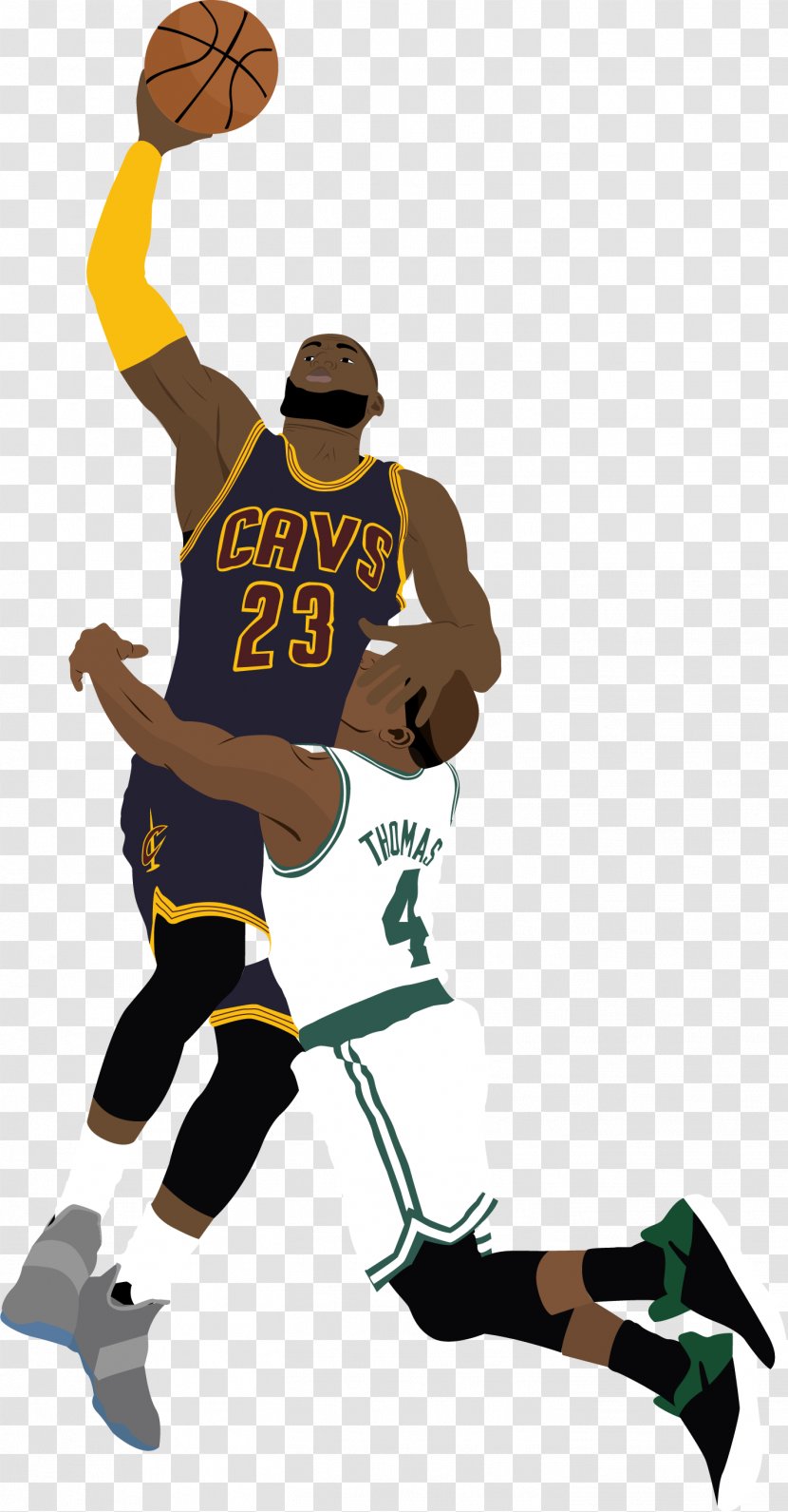 IPhone Cleveland Cavaliers NBA All-Star Game Basketball Slam Dunk - Sports - Lebron James Transparent PNG