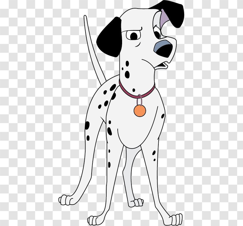 Dalmatian Dog Puppy Meeko Drawing Art - Heart - 101 Dalmations Transparent PNG