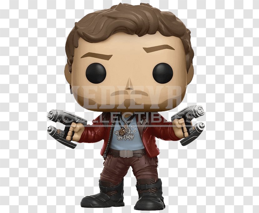 Star-Lord Collector Funko Action & Toy Figures Bobblehead - Chris Pratt Transparent PNG