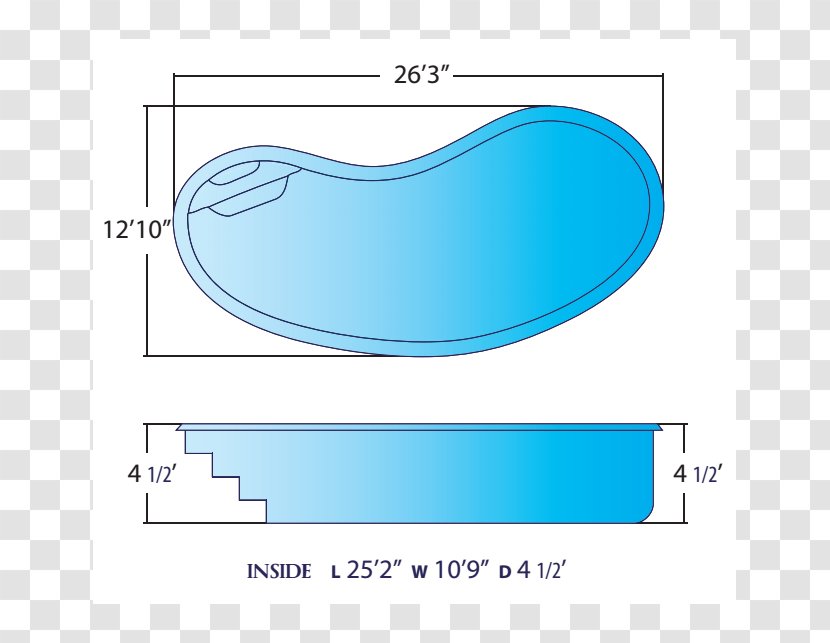 Swimming Pool Alaglas Fiberglass Pools Deck Architectural Engineering Backyard - Diagram Transparent PNG