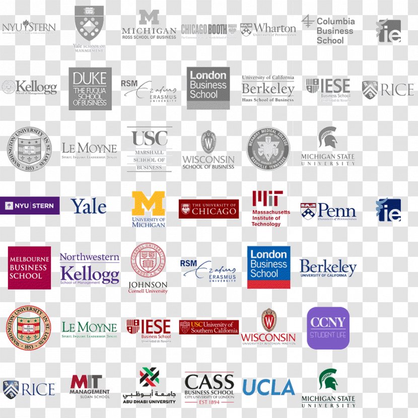 NYU Stern School Of Business New York University Ross Business, Michigan The Chicago Booth UCLA Anderson Management - Brand - Students Group Transparent PNG