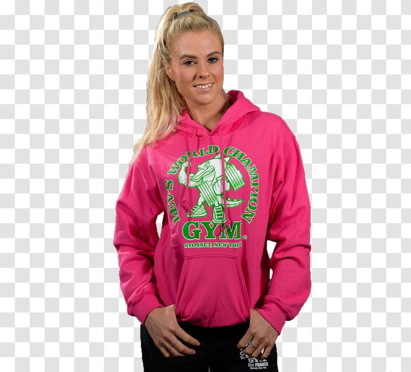 Hoodie Bev Francis Powerhouse Gym T-shirt Sweater Transparent PNG