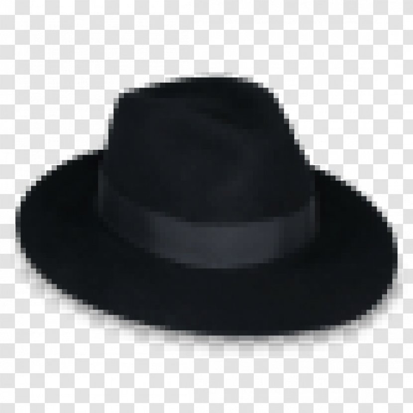 Hat Headgear Fedora - Black Transparent PNG