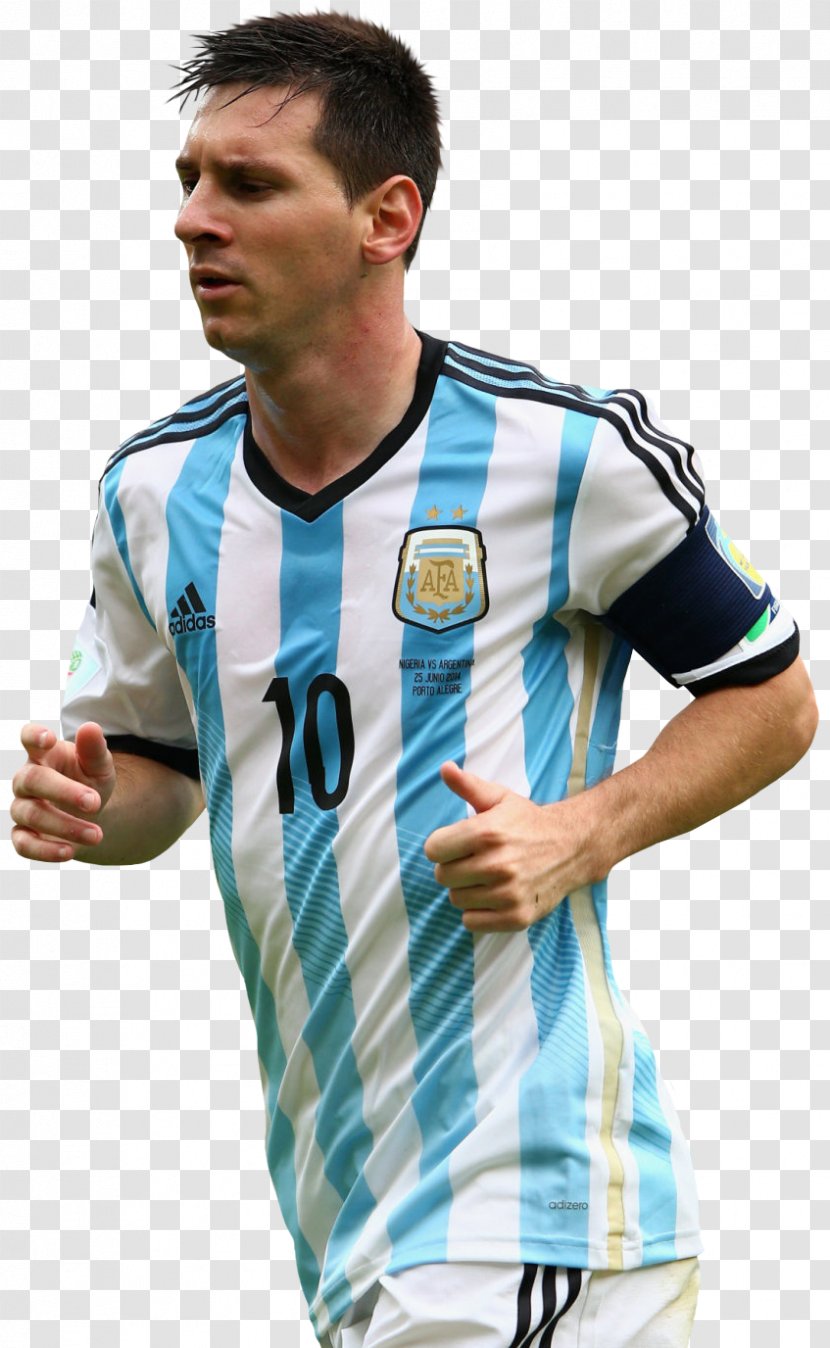 Lionel Messi T-shirt Sport Sleeve Shoulder - Outerwear Transparent PNG