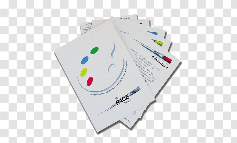Palette Color Scheme Personality Test Blue - Scoring Card Transparent PNG
