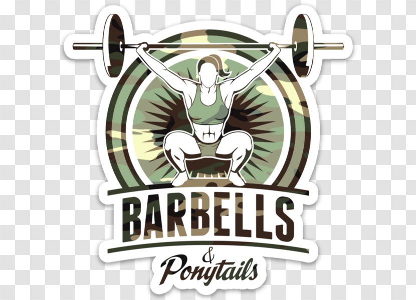 Barbells & Ponytails Fitness Centre Exercise Physical - Sticker - Barbell Lifting Woman Transparent PNG