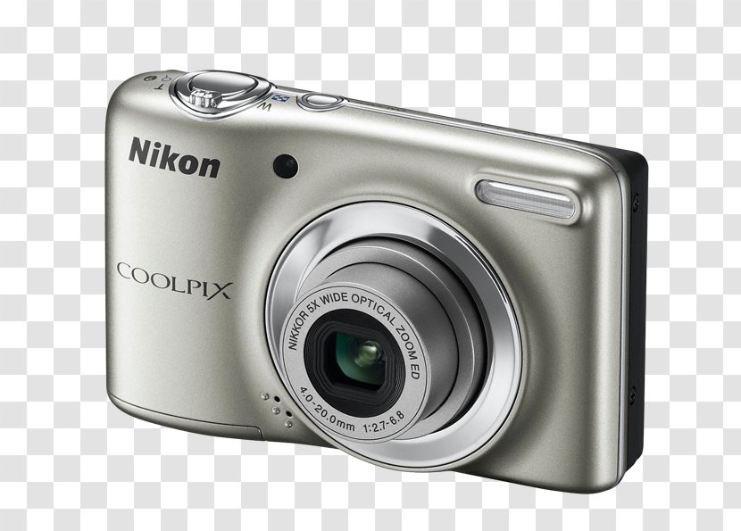 Point-and-shoot Camera Nikon Photography Digital Data - Slr Transparent PNG