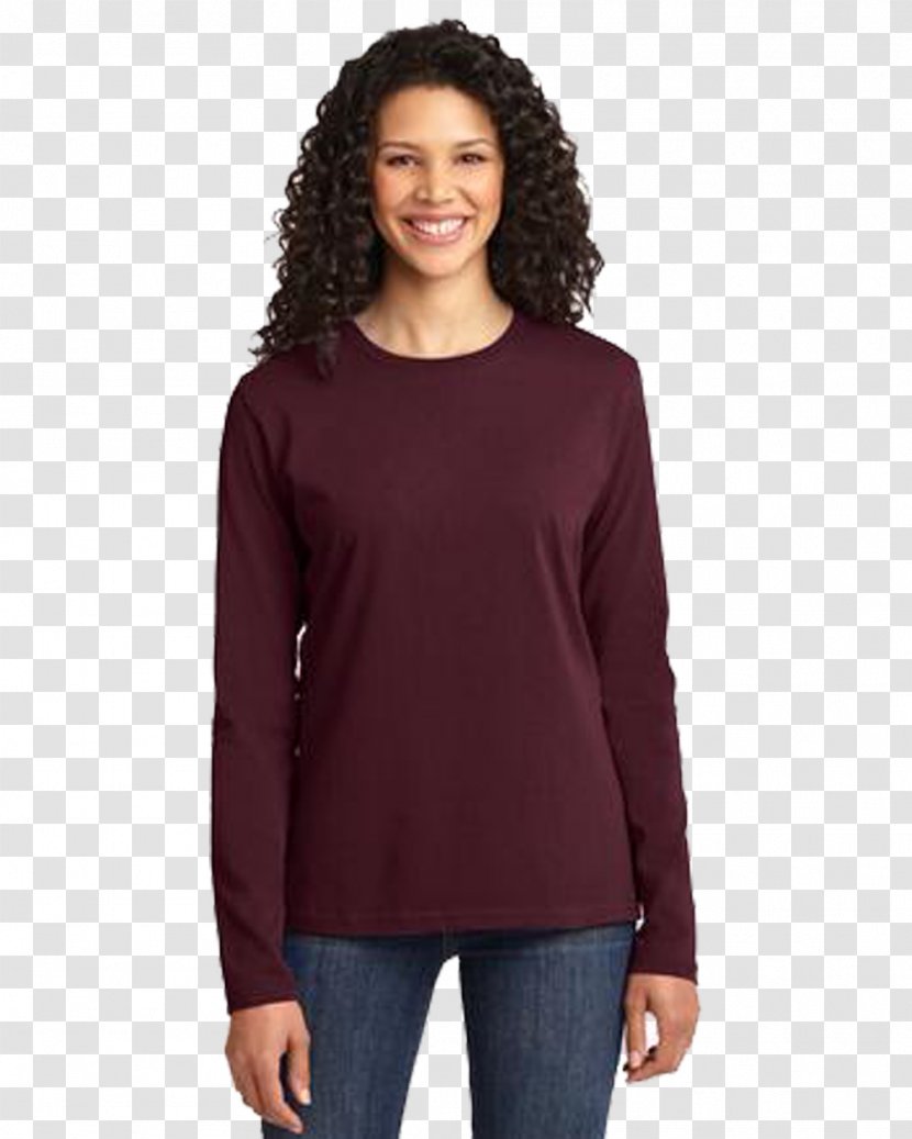 Long-sleeved T-shirt Raglan Sleeve - Neck - Garments Model Transparent PNG