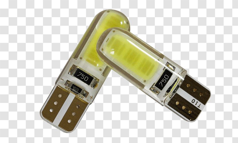 USB Flash Drives Light-emitting Diode LED Lamp - Usb Drive - Light Bulb Identification Transparent PNG