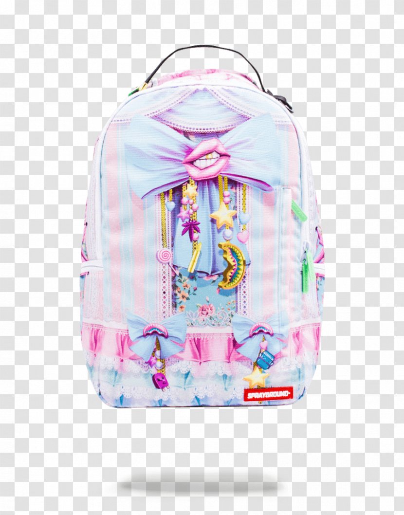 Harajuku Sprayground Backpack Bag Zipper - Baggage - Sequin Transparent PNG