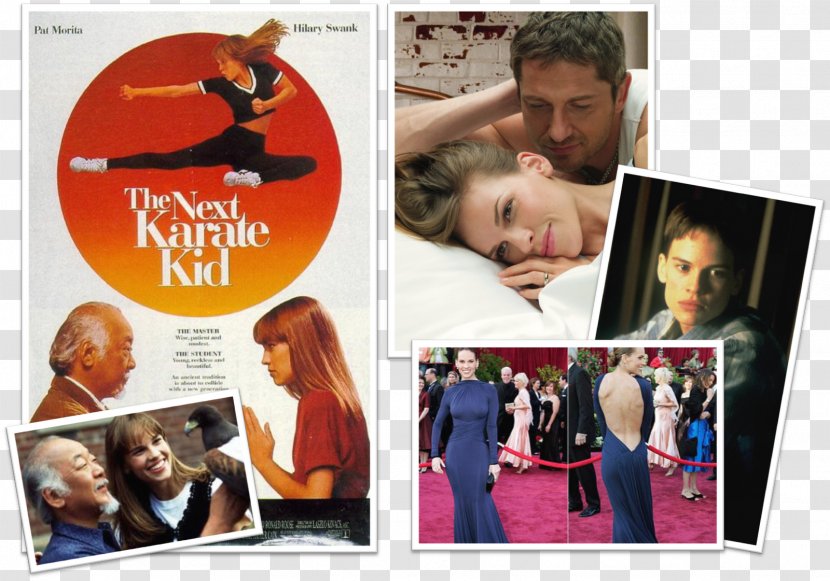 Mr. Kesuke Miyagi YouTube The Karate Kid Television Film - Hilary Swank Transparent PNG
