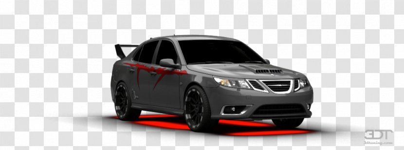 Saab 9-3 Mid-size Car 9-5 - Automotive Design Transparent PNG