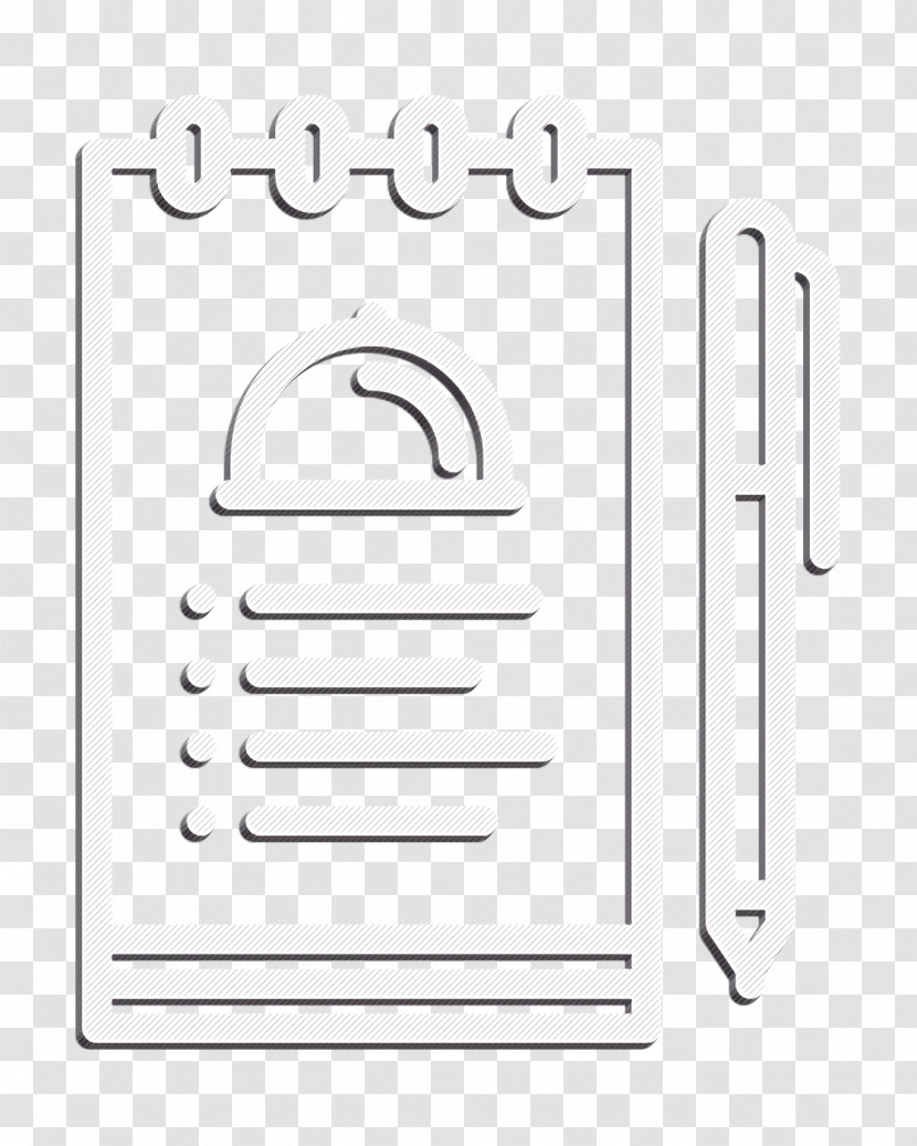 Restaurant Icon Order Icon Notes Icon Transparent PNG