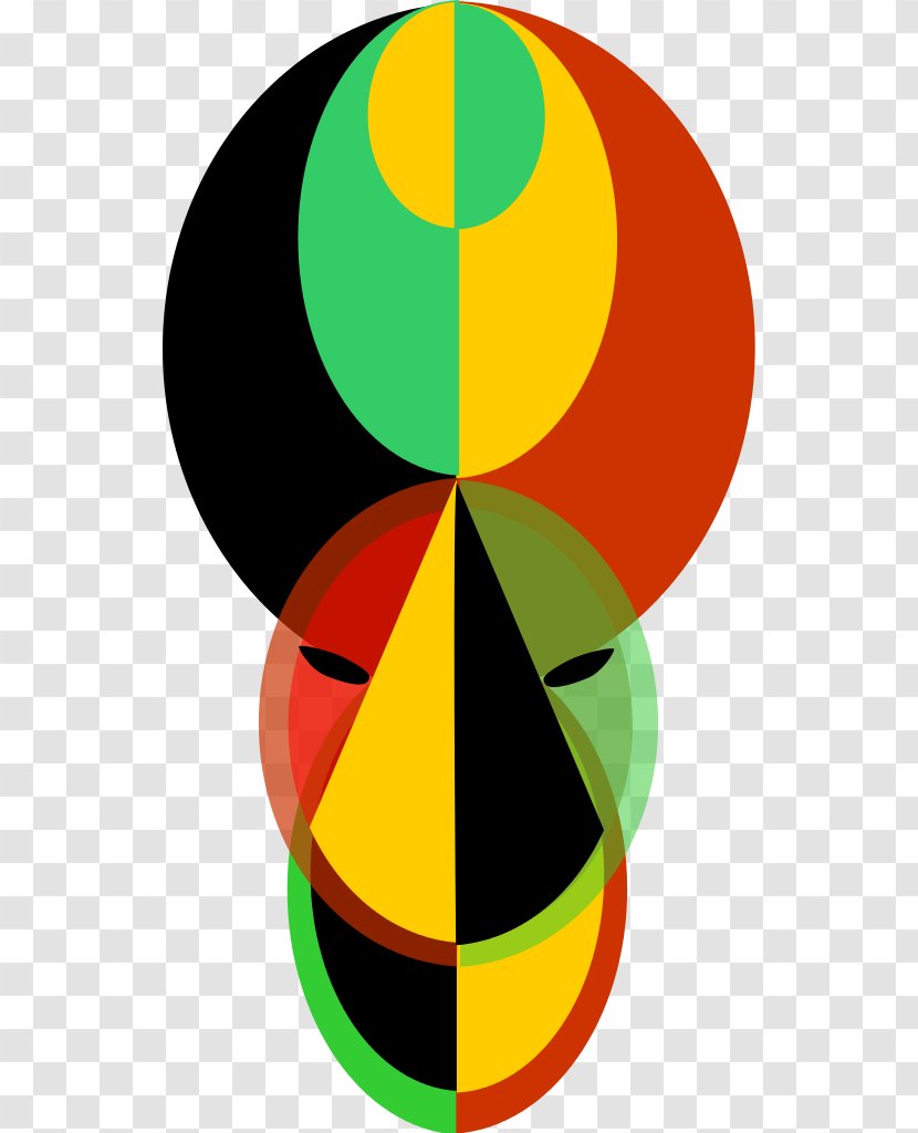 African Art Clip - Yellow - Africa Transparent PNG