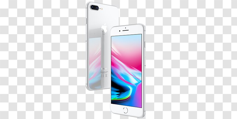 Apple IPhone 8 Plus X 7 Smartphone Telephone - Electronics Transparent PNG