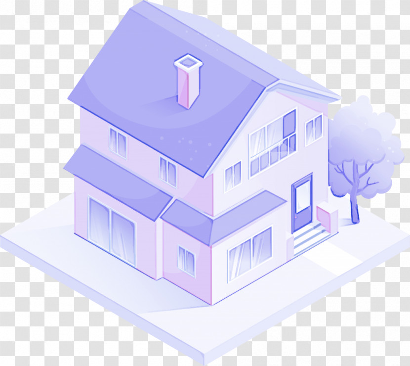 Architecture Real Estate Property Façade Lilac M Transparent PNG
