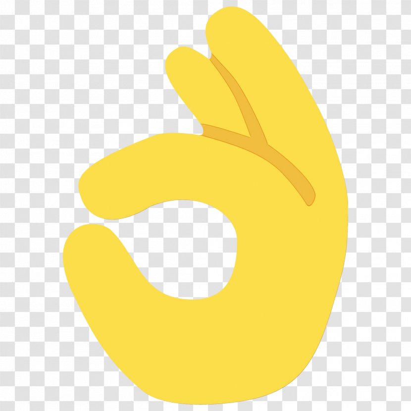 Ok Emoji - Thumb Smile Transparent PNG