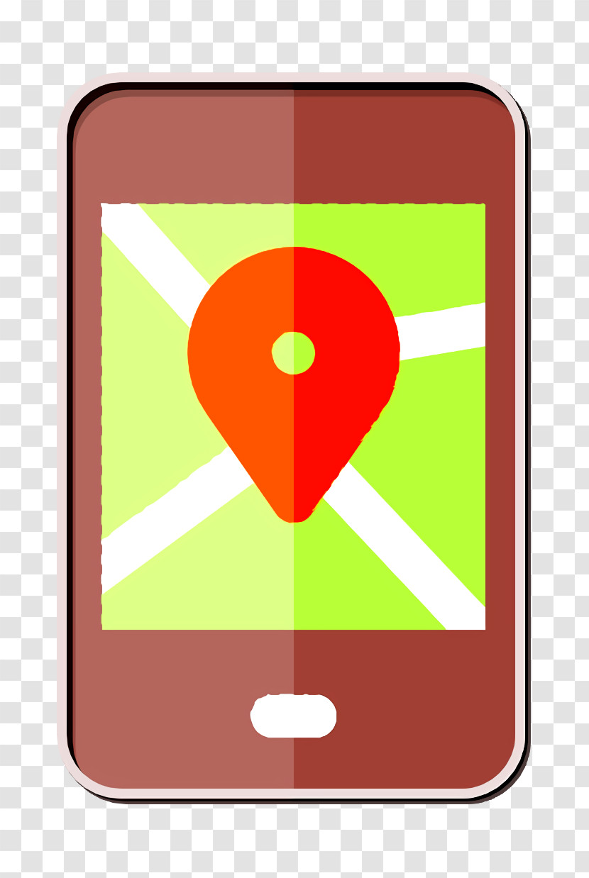 Smartphone Icon Travel App Icon Gps Icon Transparent PNG