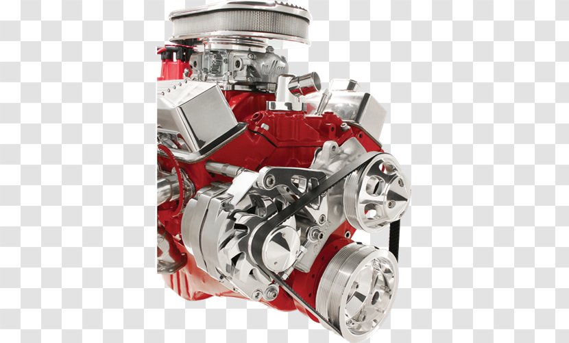 Chevrolet Small-block Engine Pump Alternator - Bigblock Transparent PNG