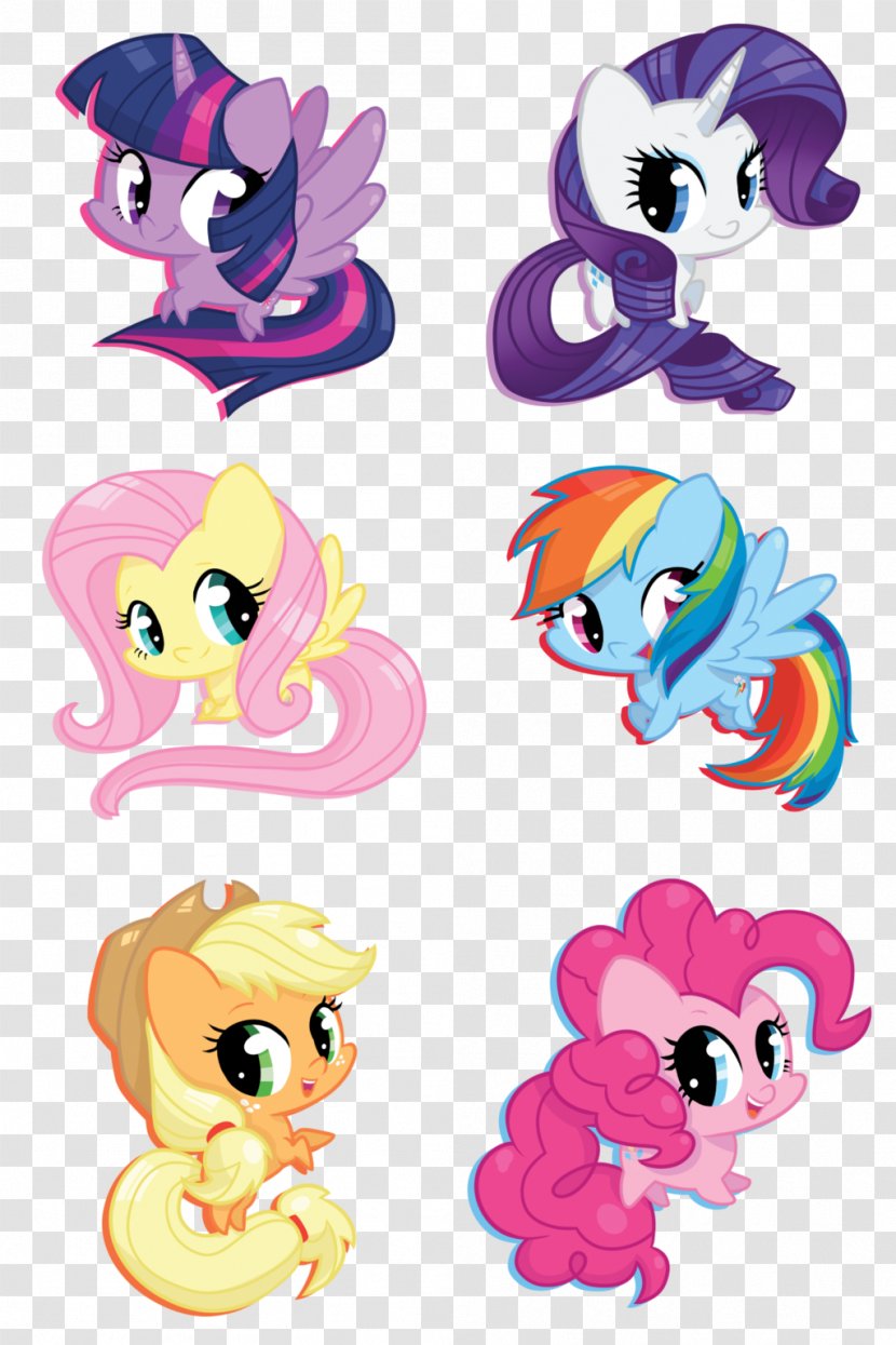 Twilight Sparkle Rarity Rainbow Dash Sweetie Belle Applejack - Watercolor - My Little Pony Transparent PNG