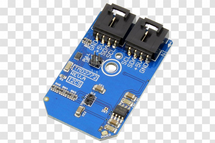 Digital-to-analog Converter Analog-to-digital 0-10 V Lighting Control I²C Data Conversion - Circuit Prototyping - Ambient Light Effect Transparent PNG