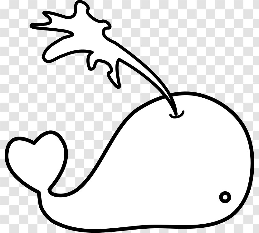 Coloring Book Killer Whale Beluga Blue - Tree - Fish Outlines Transparent PNG