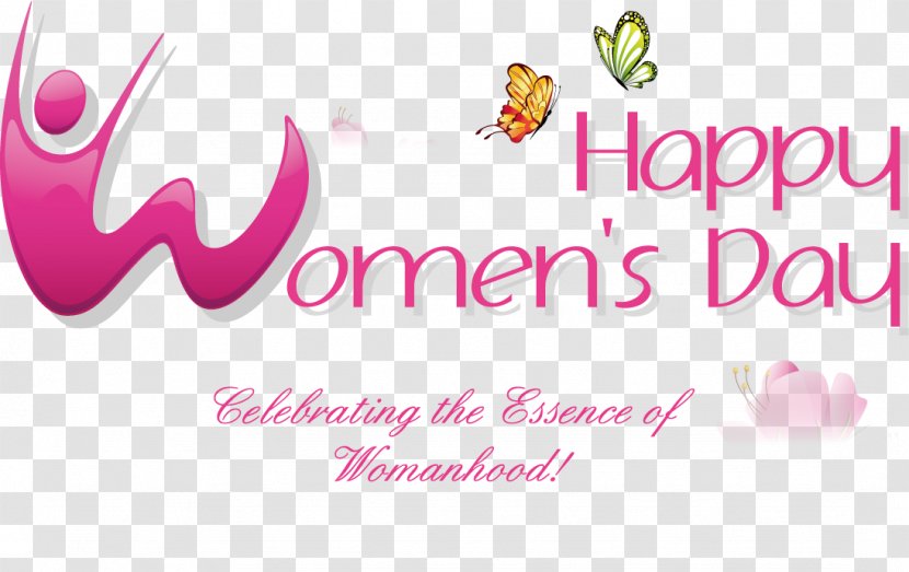 International Womens Day March 8 Woman Happiness Valentines - Greeting Card - Women's Theme Vector Material Transparent PNG