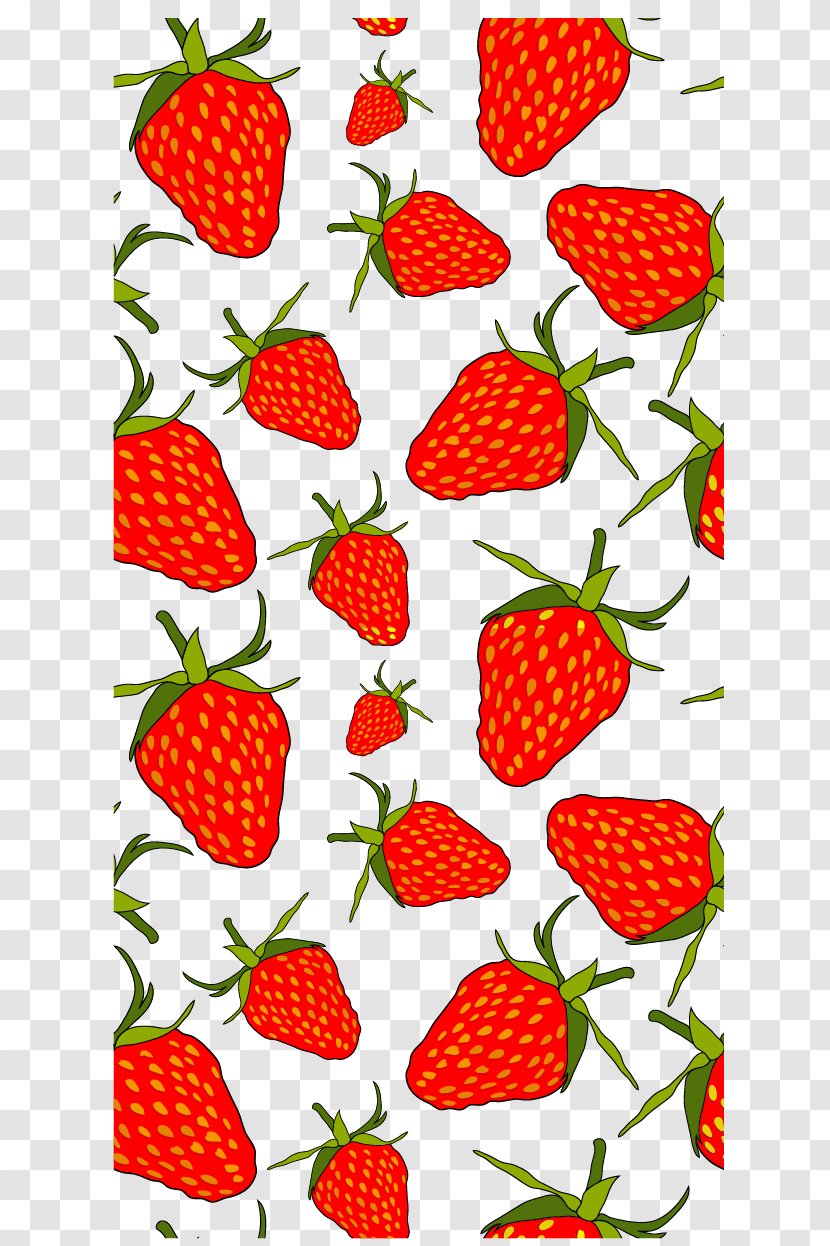 Strawberry Milkshake Aedmaasikas Clip Art - Vector Cartoon Shading Background Material Transparent PNG