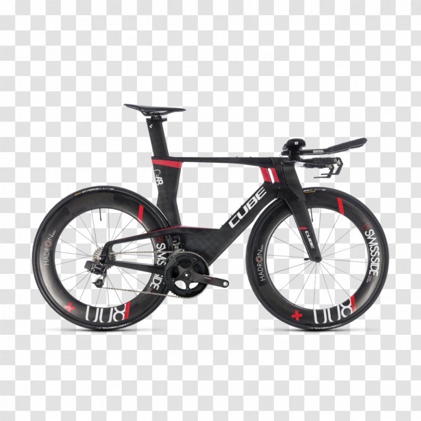 Time Trial Bicycle Cube Bikes Triathlon Equipment - Spoke - Road Shop Transparent PNG