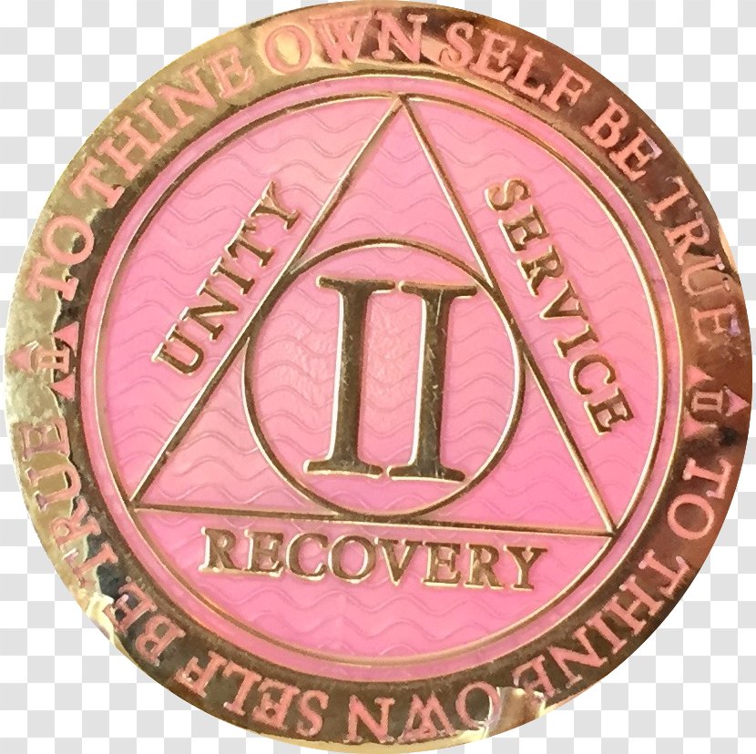 Alcoholics Anonymous Sobriety Coin Plating - Gift Transparent PNG