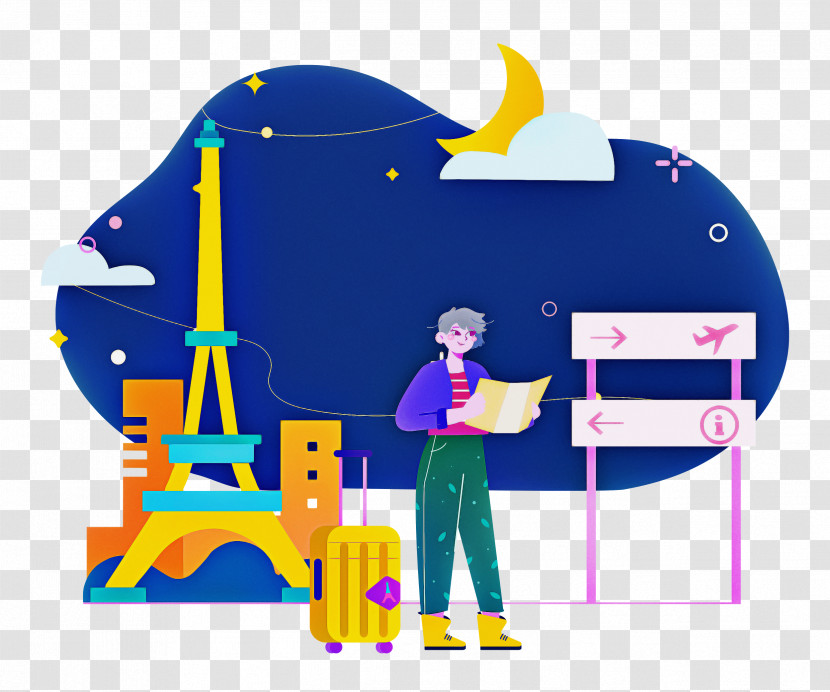 Paris Travel Transparent PNG