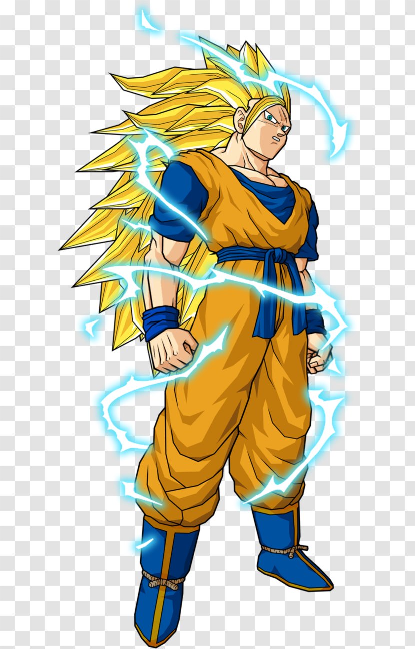 Gohan Trunks Vegeta Goku Super Saiya - Watercolor Transparent PNG