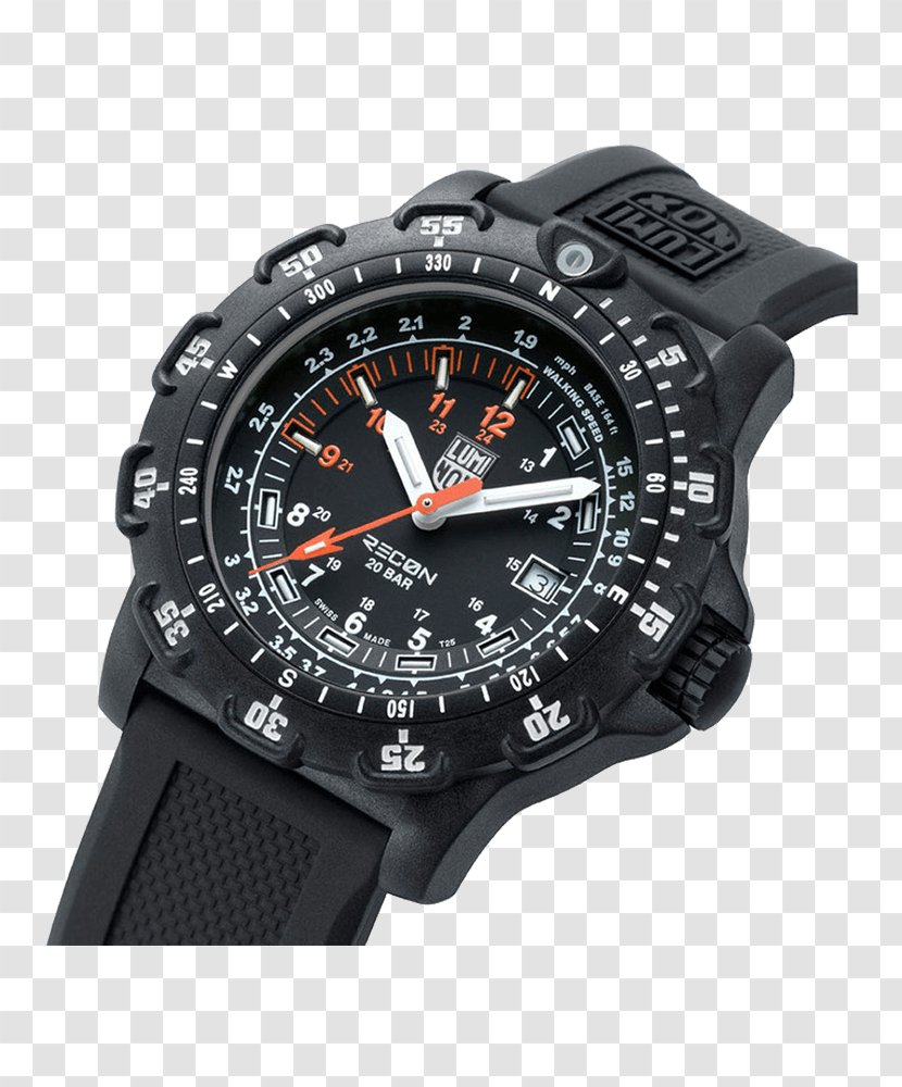 Luminox RECON Point Man 8820 SERIES Diving Watch Amazon.com - Strap - Usa Visa Transparent PNG