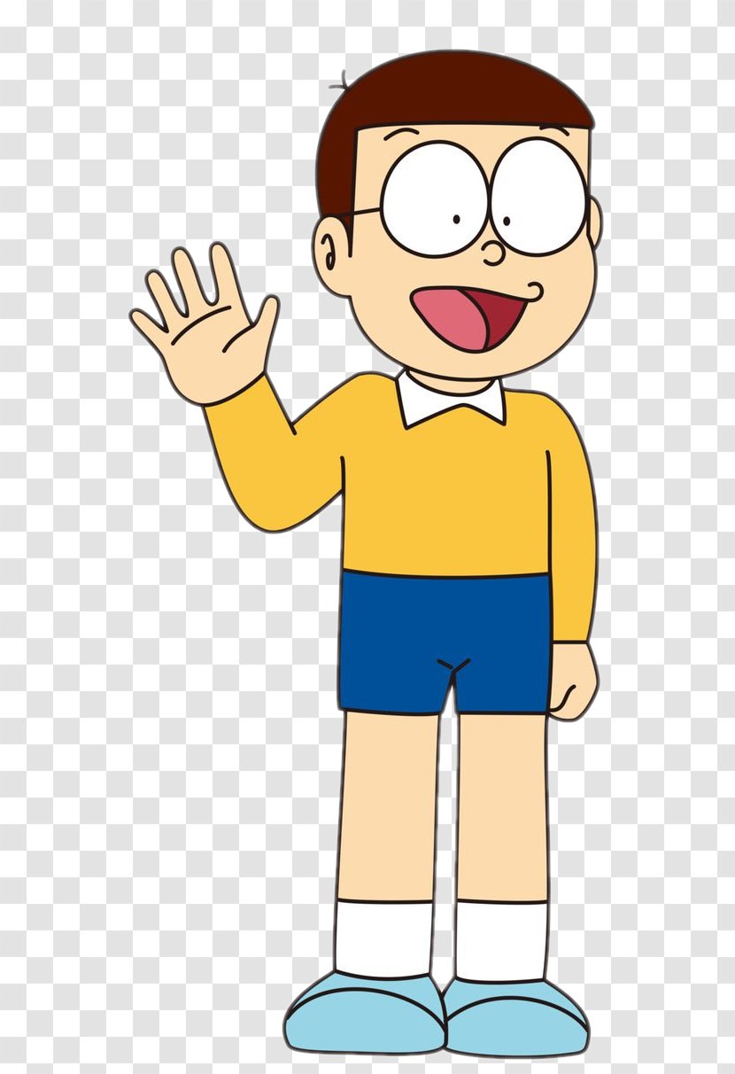 Nobita Nobi Doraemon Thumb Cartoon Clip Art - Artwork Transparent PNG