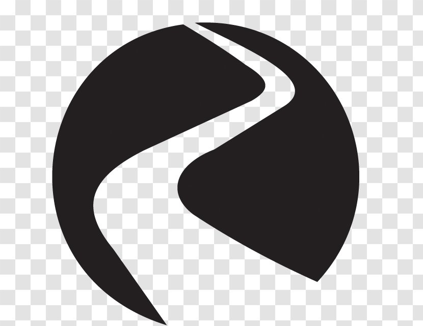 Logo Line Font - Black M Transparent PNG