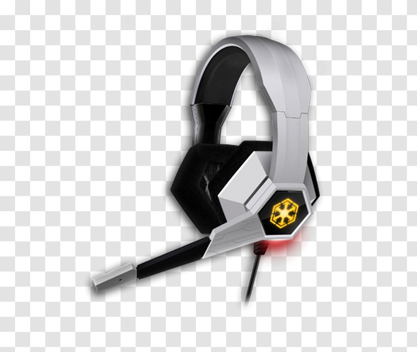 Star Wars: The Old Republic Xbox 360 Headphones 7.1 Surround Sound Headset - Audio Equipment Transparent PNG