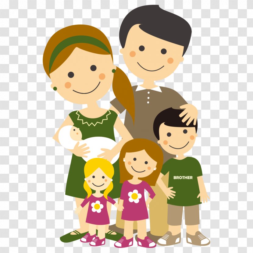 Family Drawing - Happiness - Happy Transparent PNG